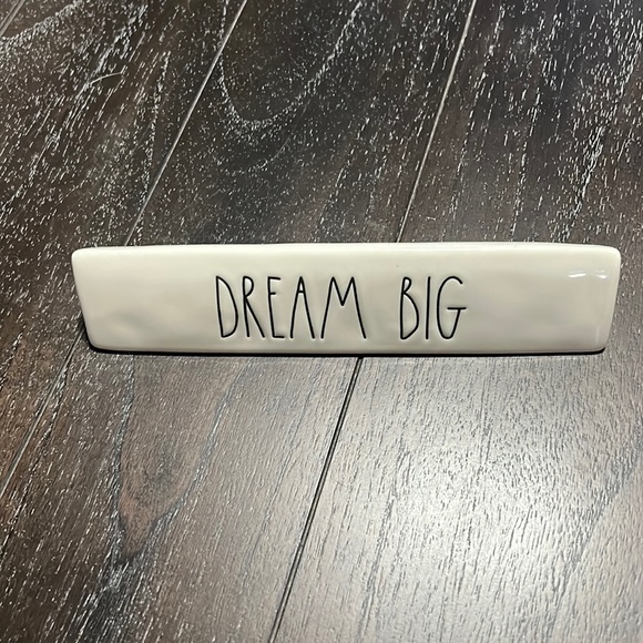 Rae Dunn DREAM BIG desk sign - Picture 2 of 5